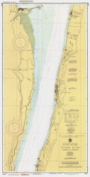 Hudson River - Yonkers to Piermont 1990 - Old Map Nautical Chart AC Harbors 748 - New York