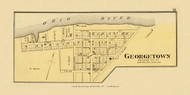 Georgetown, Pennsylvania, 1877 - Upper Ohio River and Valley Atlas - Old Map Custom Reprint - USA Regional 31