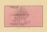 Industry, Pennsylvania, 1877 - Upper Ohio River and Valley Atlas - Old Map Custom Reprint - USA Regional 34 35
