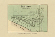 Jethro, Ohio, 1877 - Upper Ohio River and Valley Atlas - Old Map Custom Reprint - USA Regional 38 39