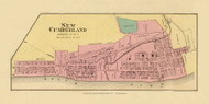 New Cumberland, West Virginia, 1877 - Upper Ohio River and Valley Atlas - Old Map Custom Reprint - USA Regional 46 47
