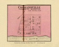 Cochransville, Ohio, 1877 - Upper Ohio River and Valley Atlas - Old Map Custom Reprint - USA Regional 98 99