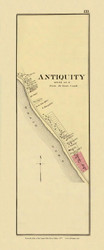 Antiquity, Ohio, 1877 - Upper Ohio River and Valley Atlas - Old Map Custom Reprint - USA Regional 132 133