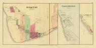 Syracuse, Carletonville & Antiquity, Ohio, 1877 - Upper Ohio River and Valley Atlas - Old Map Custom Reprint - USA Regional 132, 133