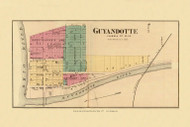 Guyandotte, West Virginia, 1877 - Upper Ohio River and Valley Atlas - Old Map Custom Reprint - USA Regional 169