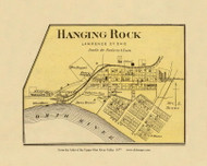 Hanging Rock, Ohio, 1877 - Upper Ohio River and Valley Atlas - Old Map Custom Reprint - USA Regional 191