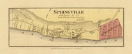 Springville, Kentucky, 1877 - Upper Ohio River and Valley Atlas - Old Map Custom Reprint - USA Regional 194 195