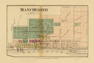 Manchester, Ohio, 1877 - Upper Ohio River and Valley Atlas - Old Map Custom Reprint - USA Regional 202 203