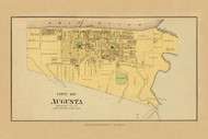 Augusta, Kentucky, 1877 - Upper Ohio River and Valley Atlas - Old Map Custom Reprint - USA Regional 212