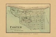 Foster, Kentucky, 1877 - Upper Ohio River and Valley Atlas - Old Map Custom Reprint - USA Regional 212