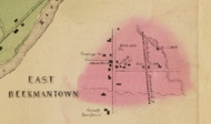 East Beekmantown, Beekmantown, New York 1856 Old Town Map Custom Print - Clinton Co.