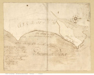 Alexandria 1748 Copy 1 - George Washington - Old Map Reprint - Virginia Cities