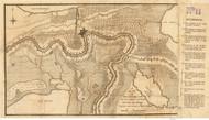 New Orleans ca 1809 - Old Map Reprint - Louisiana Cities