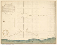 Baton Rouge 1809 - Old Map Reprint - Louisiana Cities