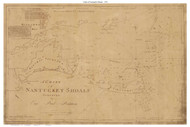 Nantucket Shoals 1791 Pinkham (Seacoast - Nantucket Shoals) - Old Map Custom Print