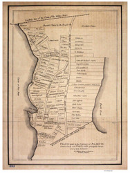 Portland 1828 Proprietors - Old Map Reprint - Maine Cities Other