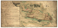 Newport 1778 French 1 - Old Map Custom - Rhode Island Cities