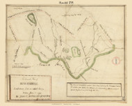 Haverhill, Massachusetts 1795 Old Town Map Reprint - Roads Place Names  Massachusetts Archives