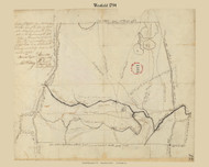 Westfield, Massachusetts 1794 Old Town Map Reprint - Roads Place Names  Massachusetts Archives