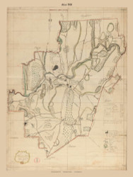 Athol, Massachusetts 1830 Old Town Map Reprint - Roads Place Names  Massachusetts Archives