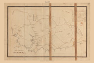 Beverly, Massachusetts 1830 Old Town Map Reprint - Roads Homeowner Names Place Names  Massachusetts Archives