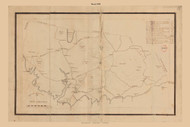 Beverly (Digitally Restored), Massachusetts 1830 Old Town Map Reprint - Roads Homeowner Names Place Names  Massachusetts Archives