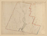 Lanesborough (Digitally Resored), Massachusetts 1830 Old Town Map Reprint - Roads Place Names  Massachusetts Archives