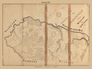 Marshfield, Massachusetts 1831 Old Town Map Reprint - Roads Place Names  Massachusetts Archives