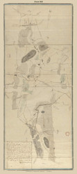 Oxford (Digitally Restored), Massachusetts 1831 Old Town Map Reprint - Roads Place Names  Massachusetts Archives