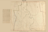 Sheffield, Massachusetts 1830 Old Town Map Reprint - Roads Place Names With Text  Massachusetts Archives