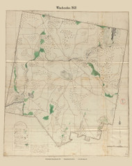 Winchendon, Massachusetts 1831 Old Town Map Reprint - Roads Place Names  Massachusetts Archives