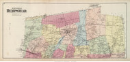 Hempstead Town (Northern Part), New York 1873 Old Town Map Reprint - Queens Co. (LI)