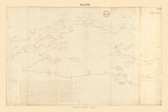 Bristol, Massachusetts 1795 Old Town Map Reprint - Roads Place Names  Massachusetts Archives