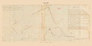 Buxton, Maine 1795 Old Town Map Reprint - Roads Place Names  Massachusetts Archives