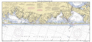 Moriches Bay and Shinneock Bay 2003 - Old Map Nautical Chart AC Harbors 12352 Custom - New York