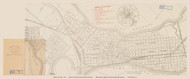 Madison 1893  - Old Map Reprint - Wisconsin Cities