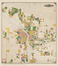San Jose 1901 Crocker - Old Map Reprint - Oregon Cities