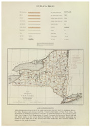 Atlas Key New York 1895 - Other Maps Old Map Custom Reprint - Bien State Atlas