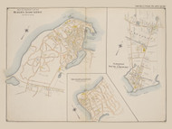 Heights Association, Shelter Island Park, Jamesport and South Jamesport, New York 1909 - Old Town Map Reprint - Suffolk Co. Atlas North Vol. 2 Page 30