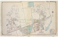 Bablylon Village - North, New York 1915 Old Map Reprint - Suffolk Co. Atlas South Vol. 1