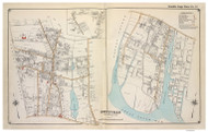 Amityville - Babylon, New York 1915 Old Map Reprint - Suffolk Co. Atlas South Vol. 1