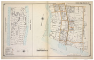 Patchogue (South) and Point O'Woods - Broohaven, New York 1915 Old Map Reprint - Suffolk Co. Atlas South Vol. 1