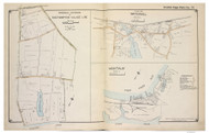 Montauk, Watermill, etc. - Easthampton-Southampton, New York 1916 Old Map Reprint - Suffolk Co. Atlas South Vol. 2
