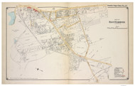 Sag Harbor (West) - Easthampton-Southampton, New York 1916 Old Map Reprint - Suffolk Co. Atlas South Vol. 2