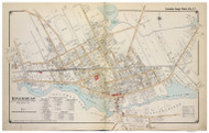 Riverhead, New York 1916 Old Map Reprint - Suffolk Co. Atlas South Vol. 2