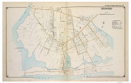 Quogue - Southampton, New York 1916 Old Map Reprint - Suffolk Co. Atlas South Vol. 2