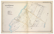West Hampton (North) - Southampton, New York 1916 Old Map Reprint - Suffolk Co. Atlas South Vol. 2