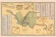 Pittsburgh 1906 - Old Map Reprint PA Cities