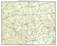 Rocky Fork Lake 1915 - Custom USGS Old Topo Map - Ohio