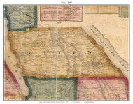 Niles, Cayuga Co. New York 1859 Old Town Map Custom Print - Cayuga & Seneca Cos.